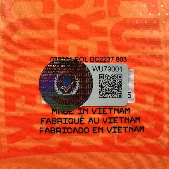 Dani Alves Signed FC Barcelona Ball Beckett Witnessed BAS COA - Picture 5 of 6